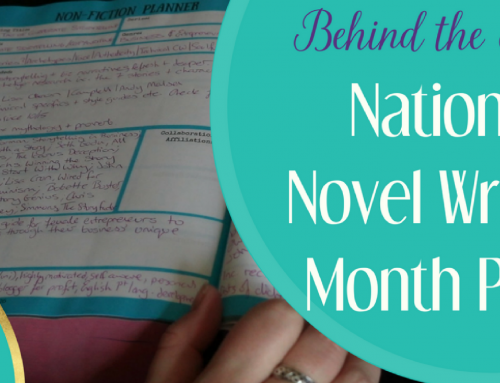 Behind The Scenes: National Novel Writing Month Prep!